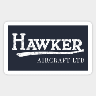 Hawker Aircraft Vintage Logo Magnet